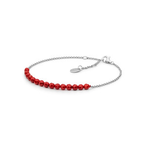 Bratara argint cu coral rosu DiAmanti SK22504B-G (Argint 925‰ 1,2 g.)